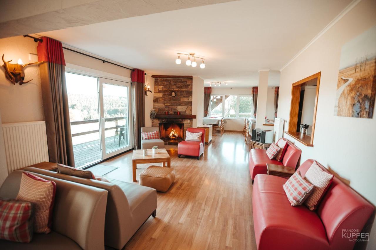 Villa Le Milan Royal 26 pers, Malmedy, Balnéo, vue, calme Esterno foto