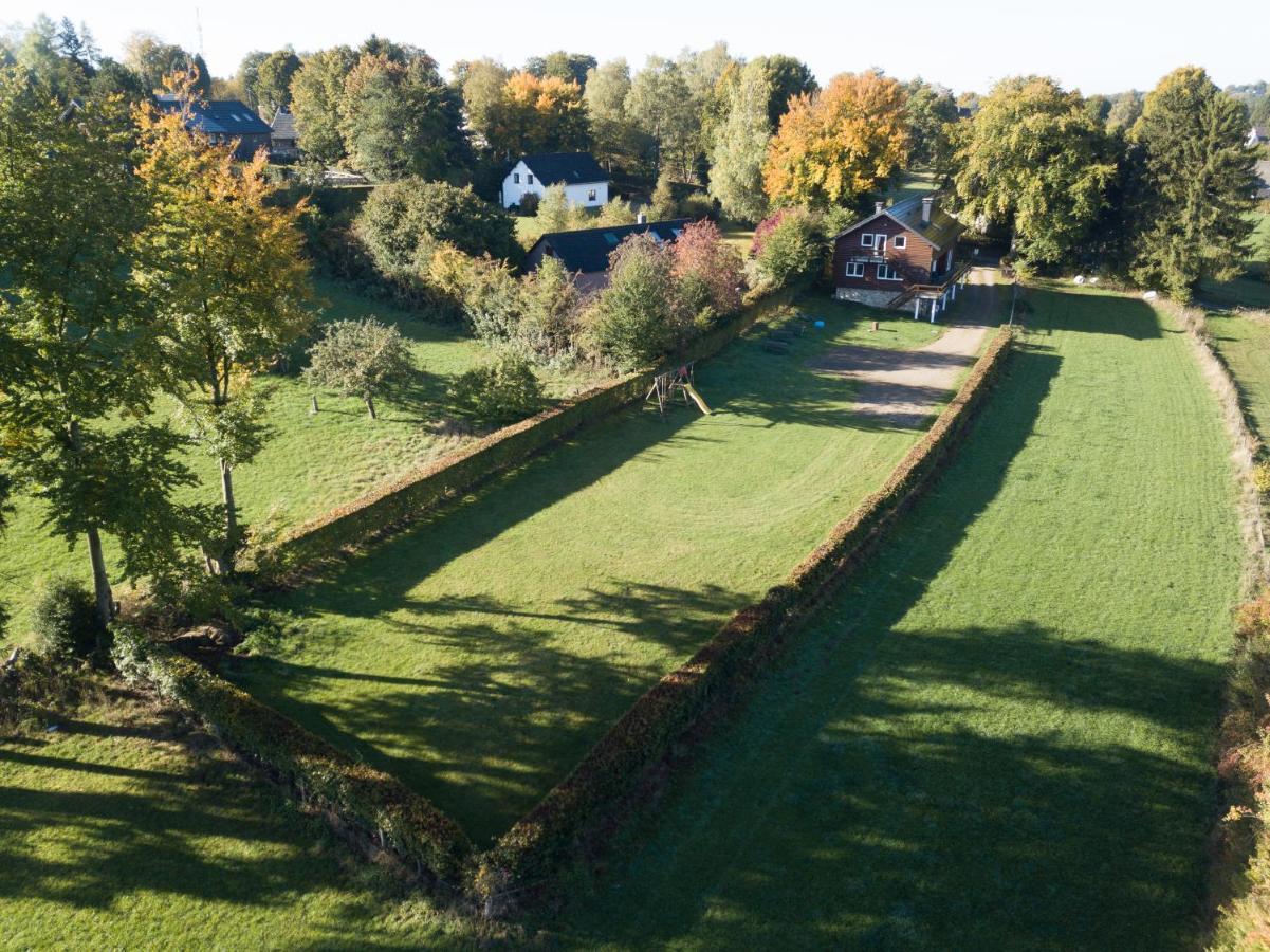 Villa Le Milan Royal 26 pers, Malmedy, Balnéo, vue, calme Esterno foto